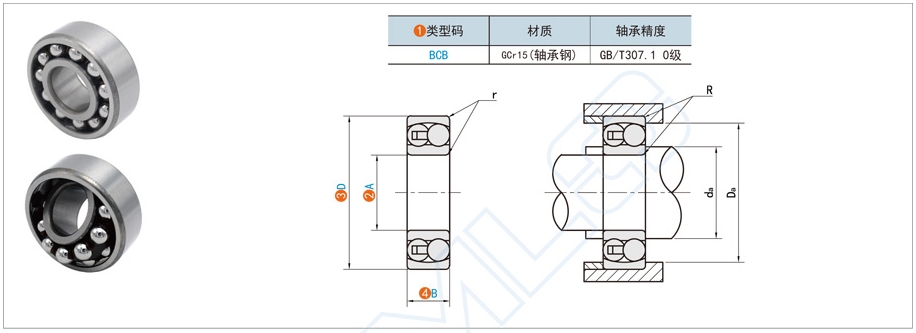 调心球轴承和深沟球轴承的区别