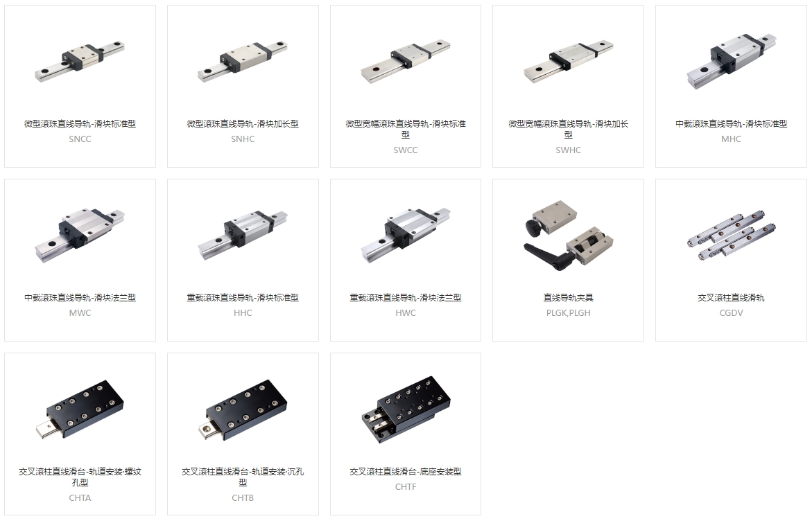 滚珠直线导轨和滚柱直线导轨的区别