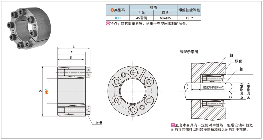 直杆紧凑型胀紧连接套坏了怎么更换