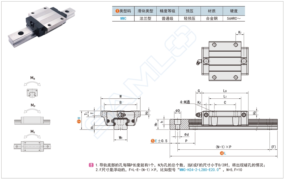 滚珠直线导轨的滚珠块间隙调整技巧